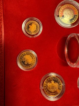 MONACO SERIE EURO PROOF PP 2001