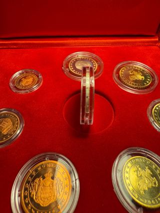 MONACO SERIE EURO PROOF PP 2001