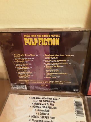 Quentin Tarantino. Cds y dvd. Desde 4€