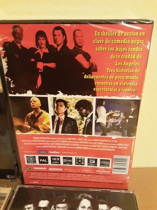 Quentin Tarantino. Cds y dvd. Desde 4€