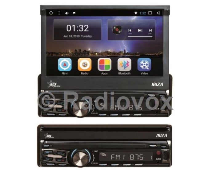 Radio Multimedia Android 8.1 bluetooth tactil