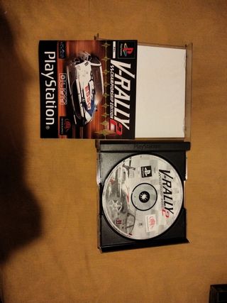 v-rally 2 Championship edition ps1 Pal españa