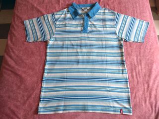 Polo chico hombre Levi's azul manga corta talla M
