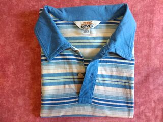 Polo chico hombre Levi's azul manga corta talla M