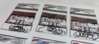 ANZUELOS X6 Nº3 TUBERTINI MODELO 933 BLACK CROME