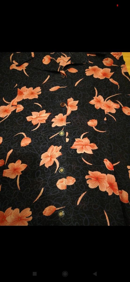 Scamiciata fiori donna L