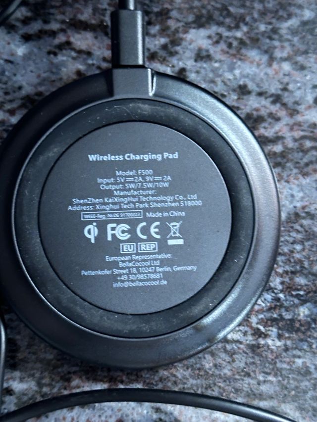 Cargador inalámbrico