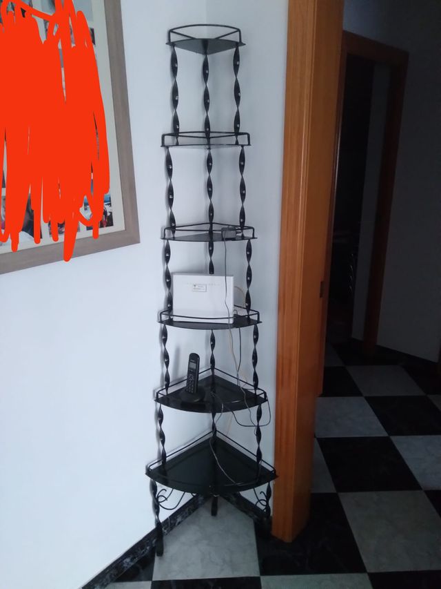 Estanteria de Hierro Forjado