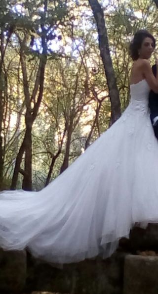 vestido novia Aire Barcelona modelo CANOA