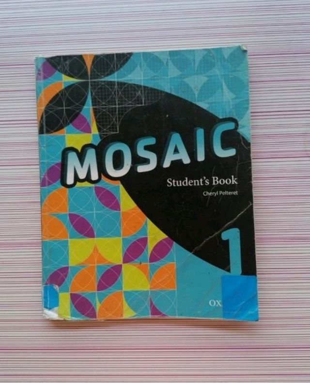Libro inglés Mosaico Oxford 1 eso