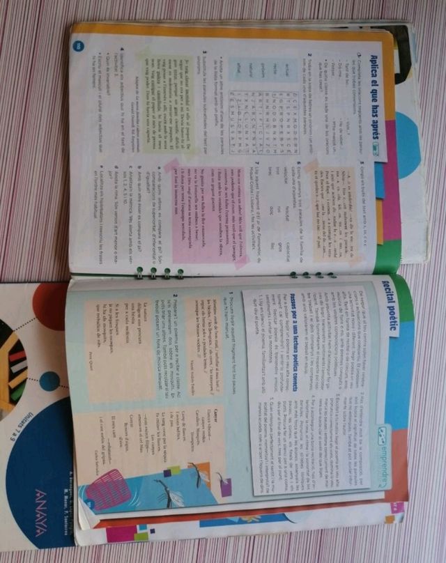 Libro valencià llengua i literatura 1 ESO Anaya 