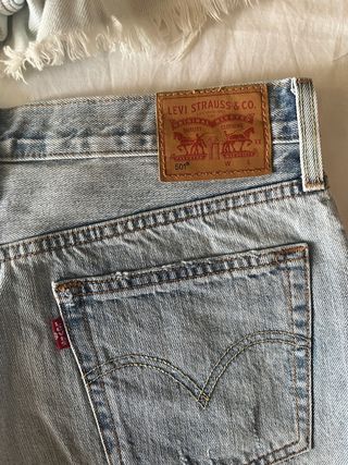 Short vaquero 501 Levis y short vaquero zara