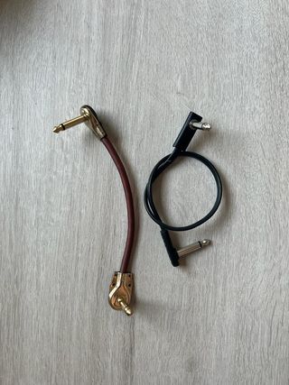 Lote de cables jack guitarra