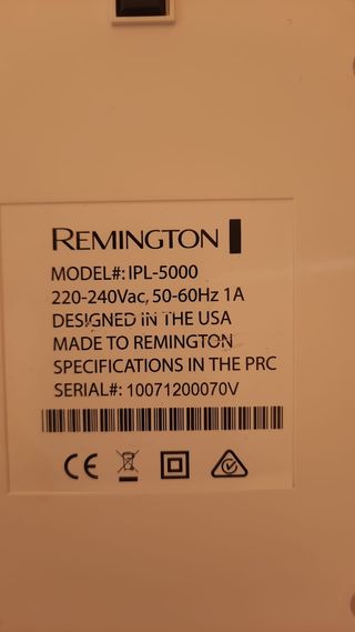 Depiladora de luz pulsada REMINGTON