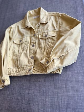 Cazadora vaquera Mango