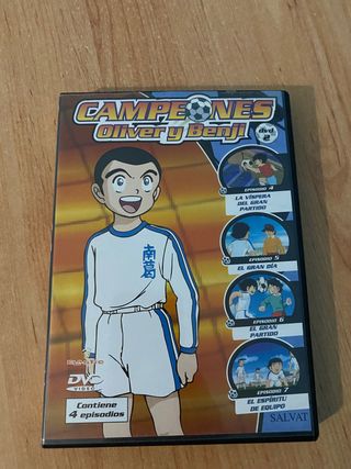 Dvds Oliver y benji como nuevo