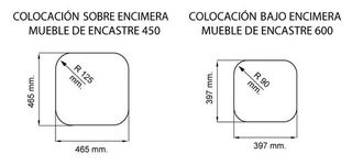 Fregadero Ambar Koan - 152 Basic