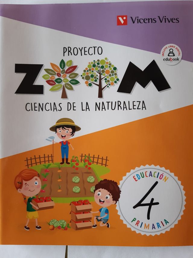 Libro Ciencias Naturales. 4° curso. Vicens Vives.