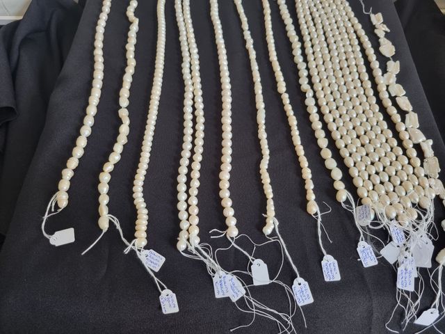 Hilos perlas agua dulce naturales PREGUNTAR PRECIO