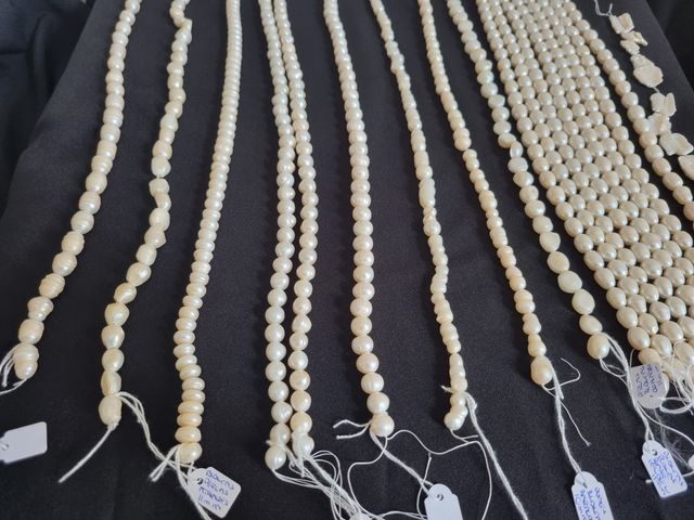 Hilos perlas agua dulce naturales PREGUNTAR PRECIO