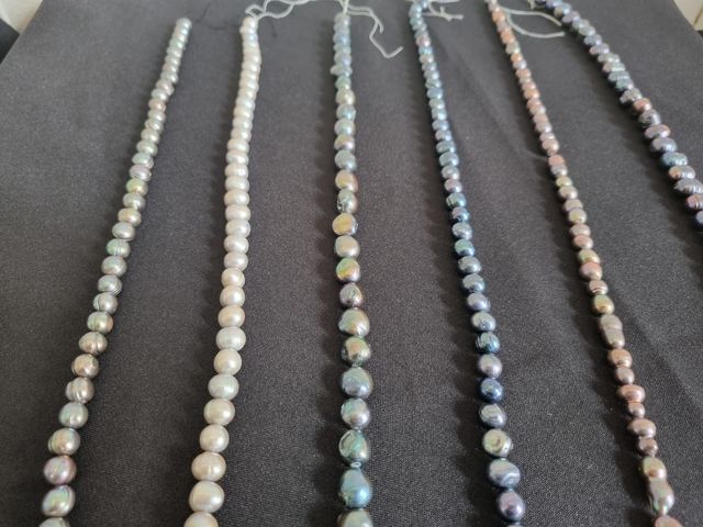 Hilos perlas agua dulce naturales PREGUNTAR PRECIO