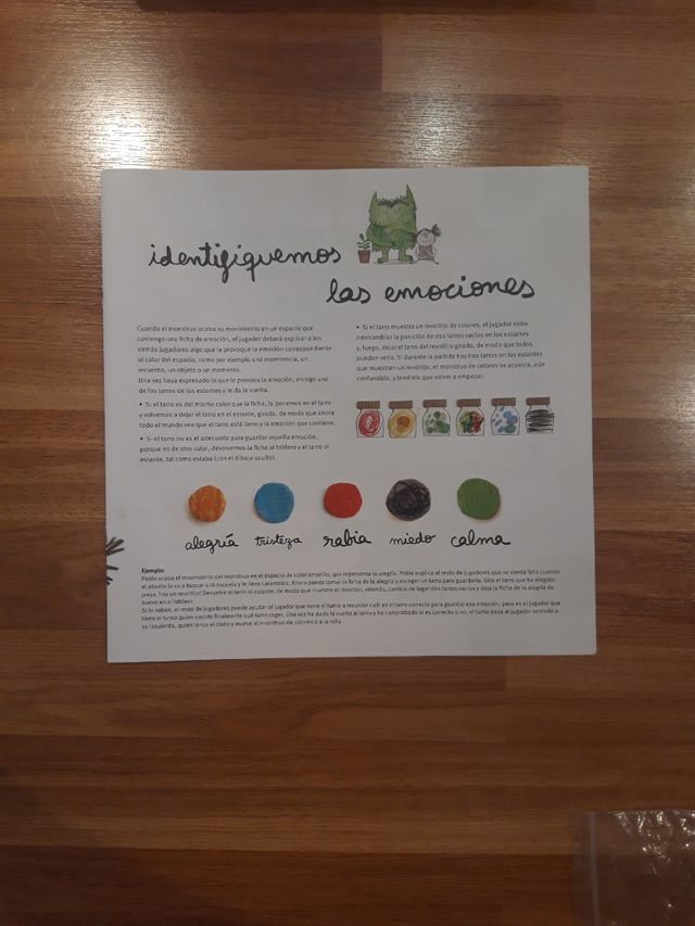 Monstruo de los colores + ¡WAUU!