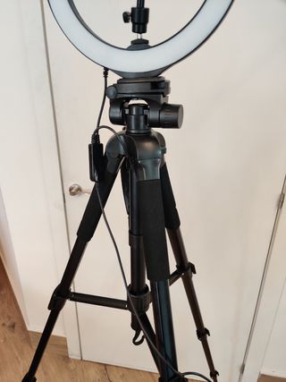 Trípode portátil con bolsa