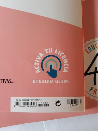 Libro de 4°. Lengua Castellana.