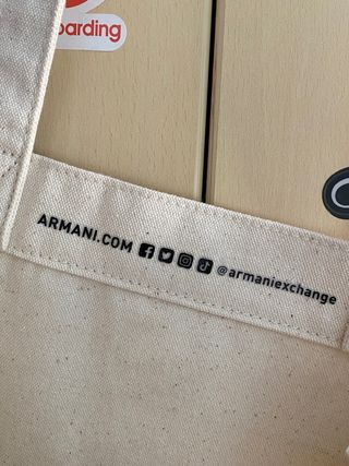 Tote bag Armani
