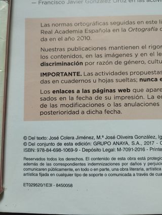 Libro de Matemáticas Académicas 4° ESO ANAYA