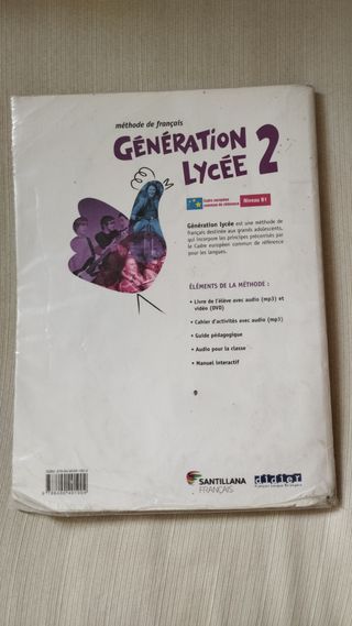 Génération Lycée 2 Francés 1º y 2º Bachillerato