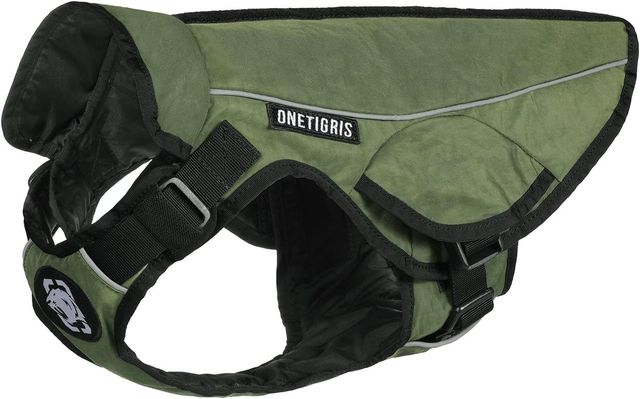 🐕Chaqueta arnés perro impermeable TM-L NUEVA