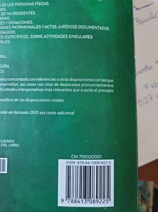 código tributario uned derecho