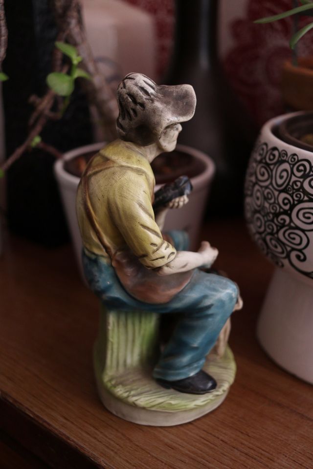 Figura zapatero antigua vintage