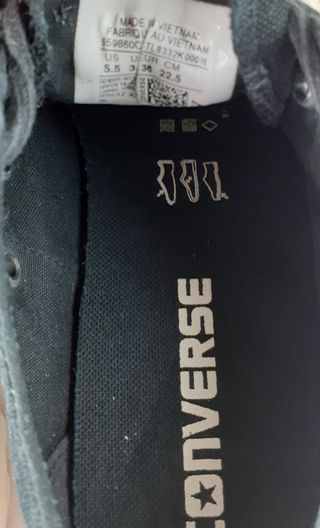 Zapatillas Converse bajas All Star talla 36