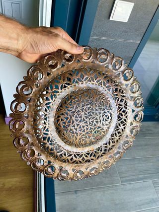 Lámpara techo pared forja estilo marroquí