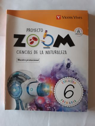 Libro de 6° curso de Ciencias Naturales.