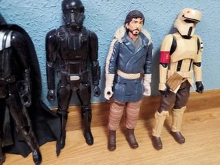 Lote 10 figuras Marvel 30 cm y star wars