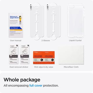 Funda + protector iPhone SE 2022/2020 Spigen NUEVO