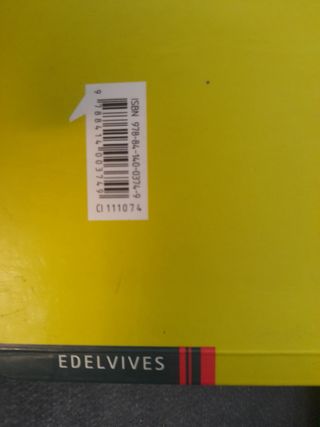 Historia de España de Edelvives bachillerato.