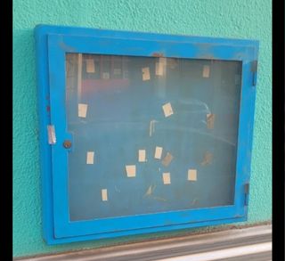 Vitrina PortaMenu Pared