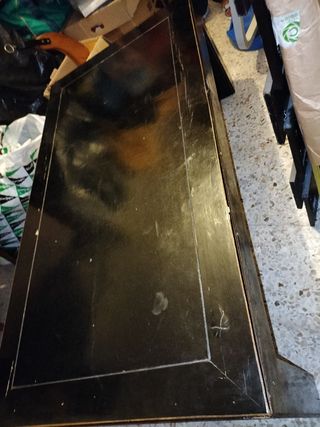 mesa de centro madera de roble