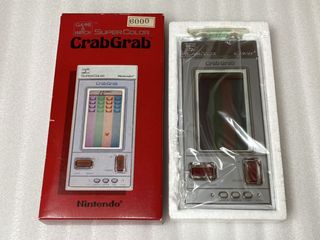 🕹️ Nintendo Super Color GAME & WATCH – Crab Grab de Segunda mano