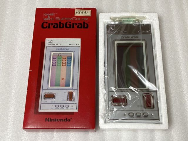 🕹️ Nintendo Super Color GAME & WATCH – Crab Grab
