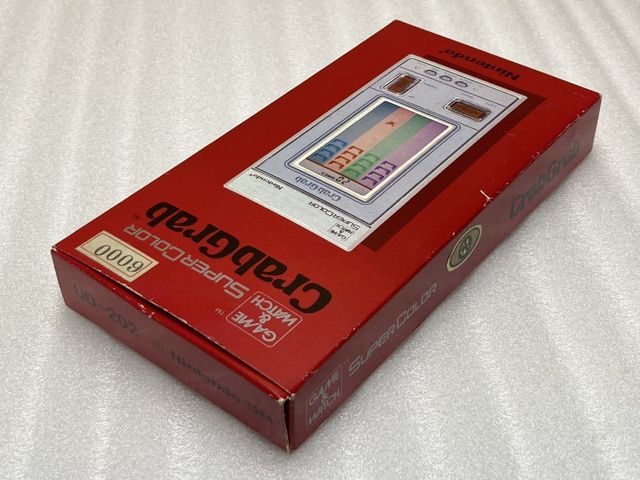 🕹️ Nintendo Super Color GAME & WATCH – Crab Grab