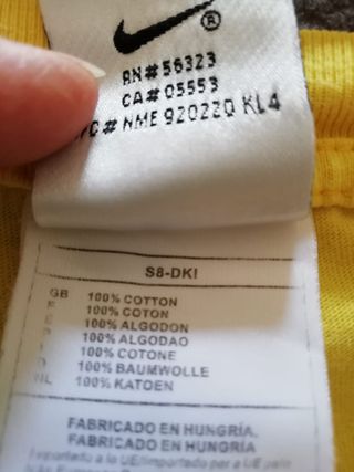 Canotta Nike del Brasile in cotone 