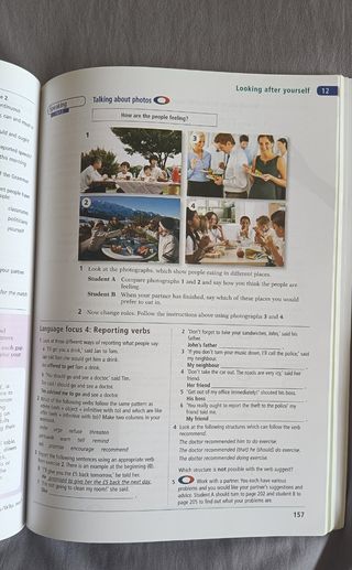 Libro inglés: Ready for first.