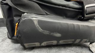 Bolsa alforjas para portabultos