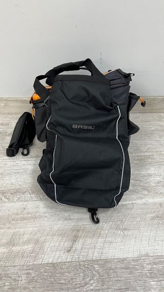 Bolsa alforjas para portabultos