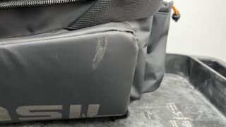 Bolsa alforjas para portabultos